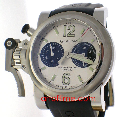 グラハムスーパーコピー クロノファイター オーバーサイズ 銀 GRAHAM CHRONOFIGHTER 2OVAS.SO1A.K10B